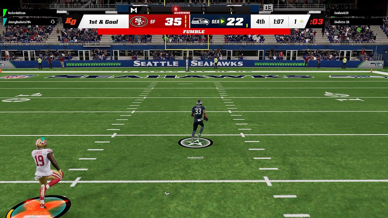 Celebrating too Soon in Madden 23