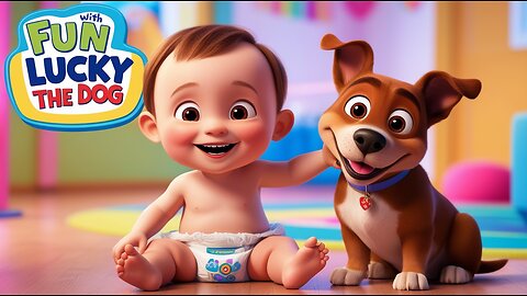 Fun with Lucky the Dog | Toddler Sing-Along Kids Nursery Rhymes