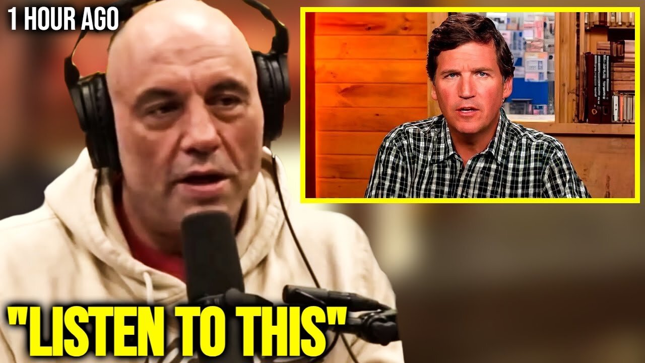 Joe Rogan | "Tucker Carlson is Definitely Trying to Tell Us Something.."