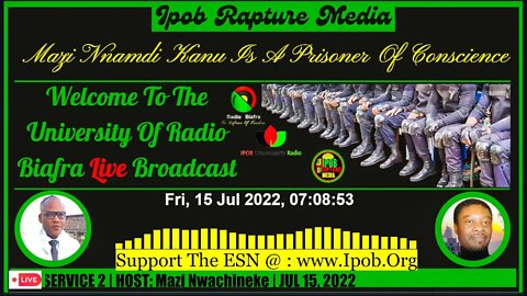 Welcome To The University Of Radio Biafra | HAUSA-SERVICE 2 | HOST: Mazi Nwachineke | JUL 15, 2022