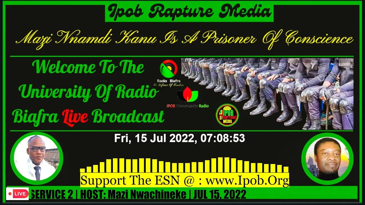 Welcome To The University Of Radio Biafra | HAUSA-SERVICE 2 | HOST: Mazi Nwachineke | JUL 15, 2022