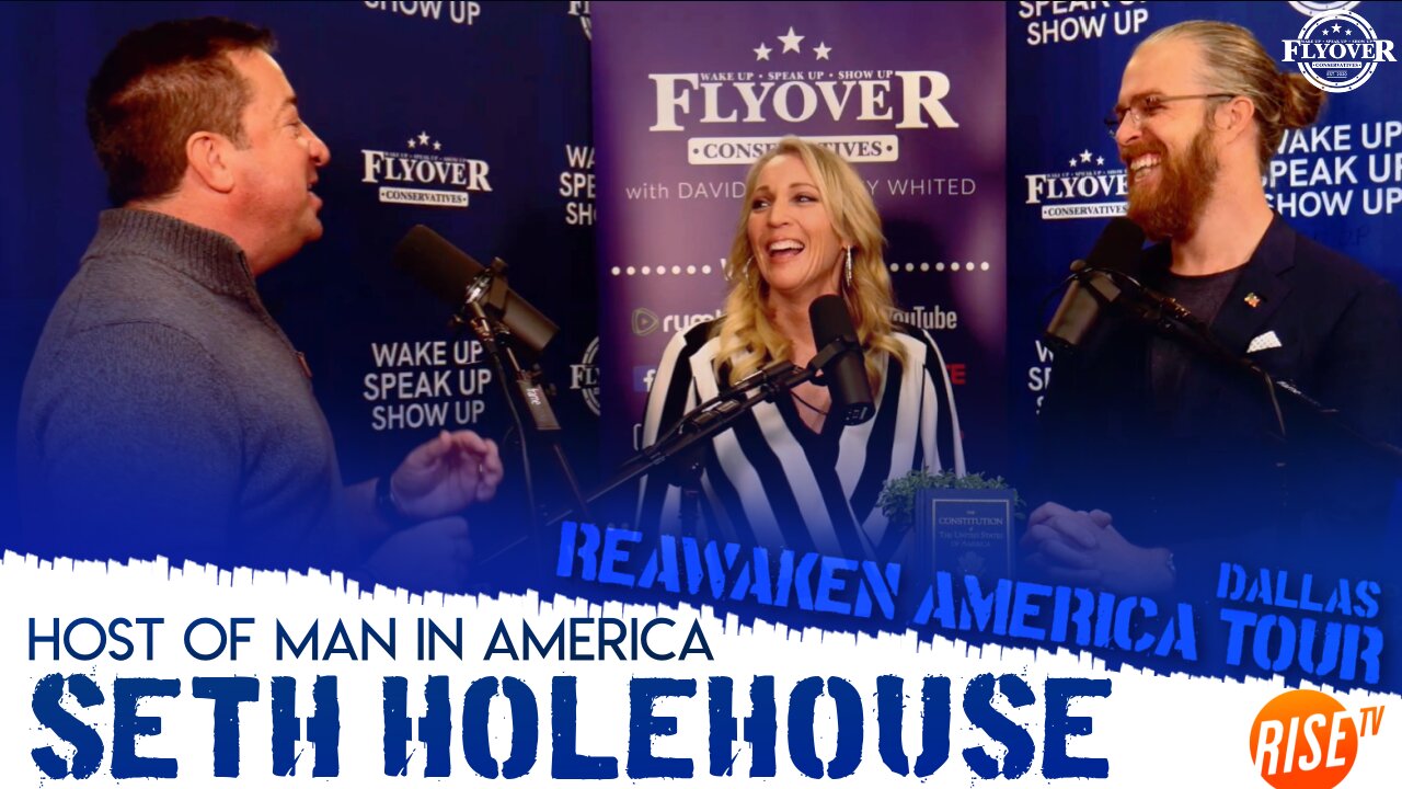 Seth Holehouse | Man in America: Live Interview from Reawaken America Tour Dallas