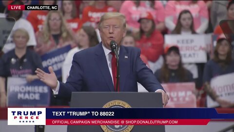 🔴 President Trump in Charlotte, NC