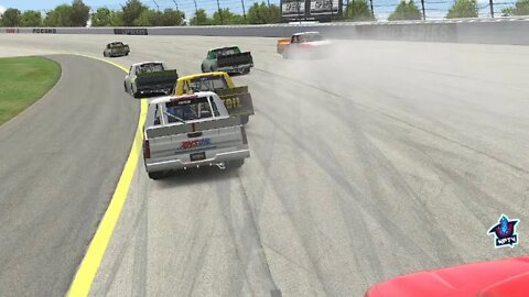 KPtv75 Back at it again! Lets Go iRacing at Pocono, Fixed Truck Series