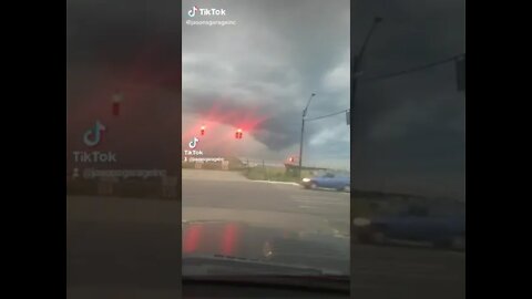 tornado spotted #tornado #whathehell #storm #shorts