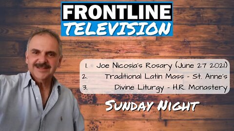 FRONTLINE TV Sunday Night - June 26th, 2022