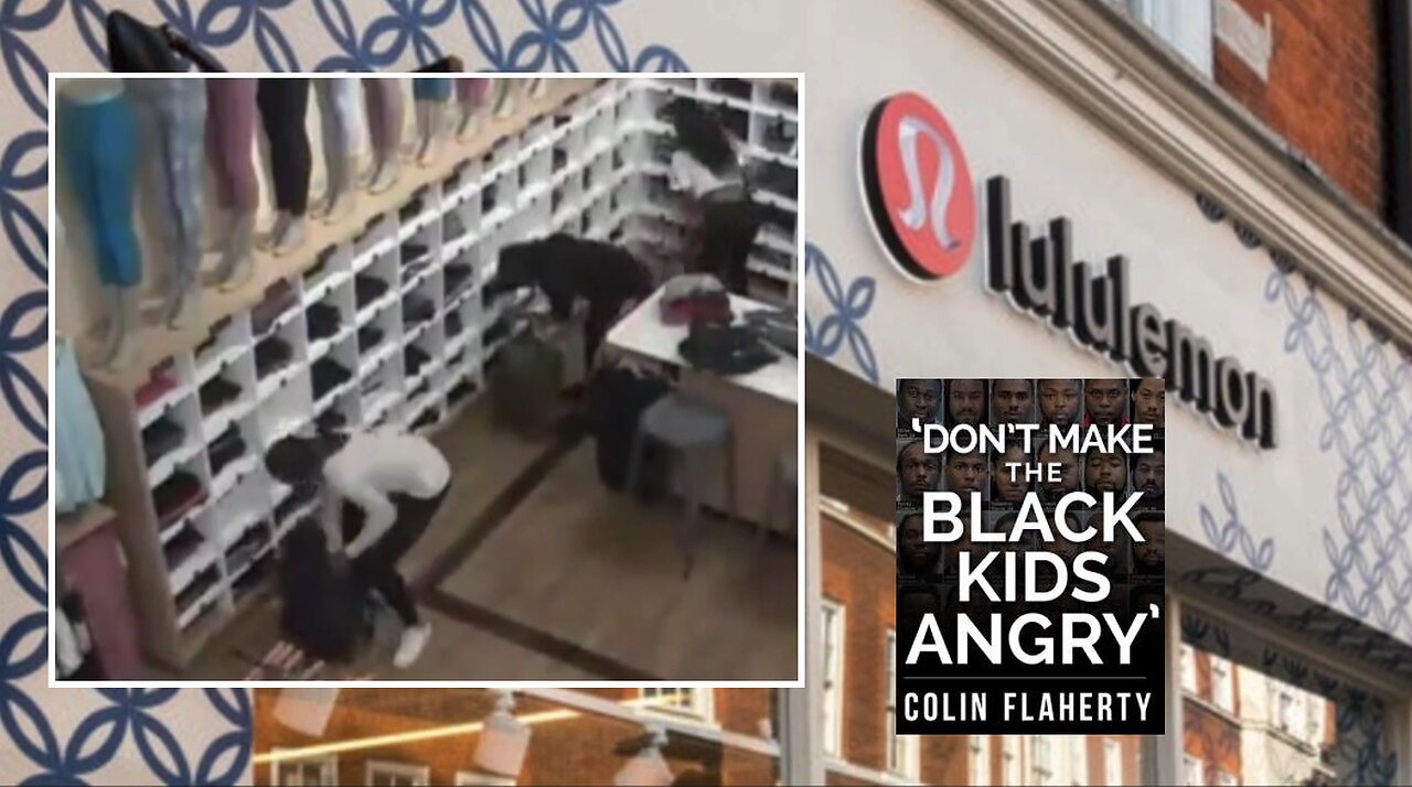 Colin Flaherty: Massive Black Theft at Lululemon. Victim or Volunteer 2018