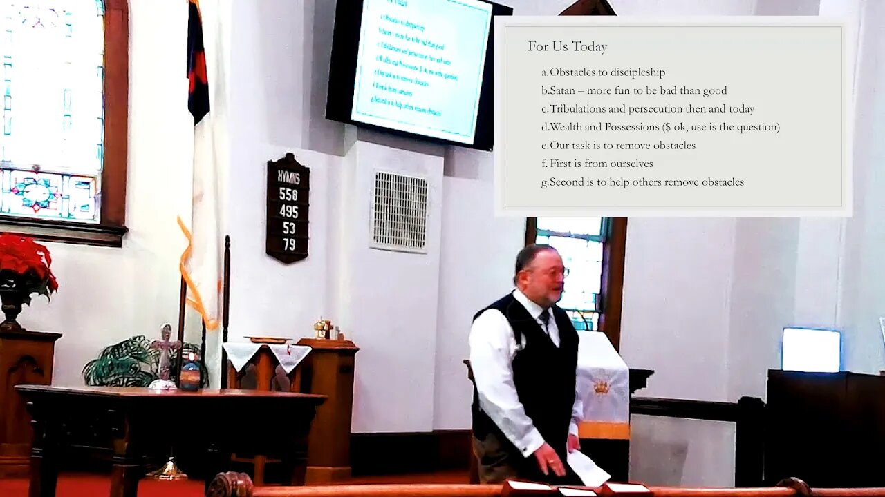Video Sermon Mark 4 10 20