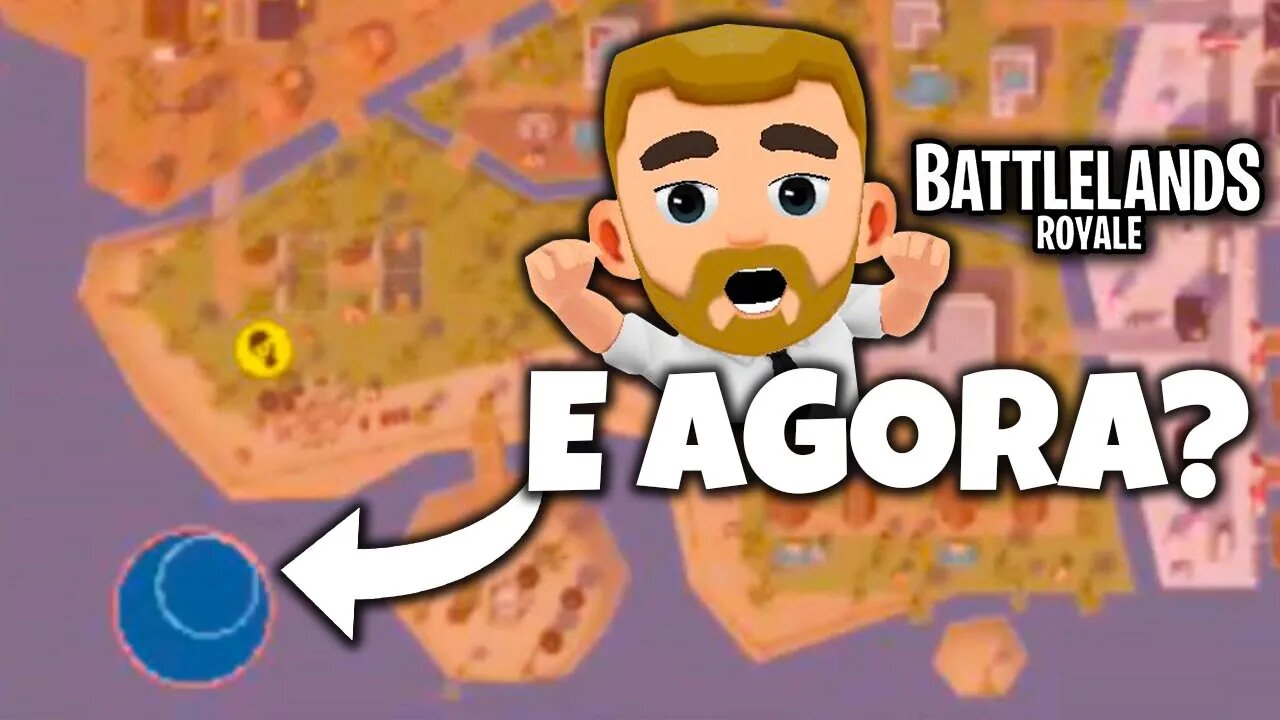 Tempestade fechando no Mar do Battlelands Royale