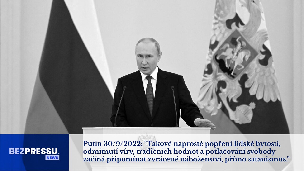 Putin o Západu 30/9/2022