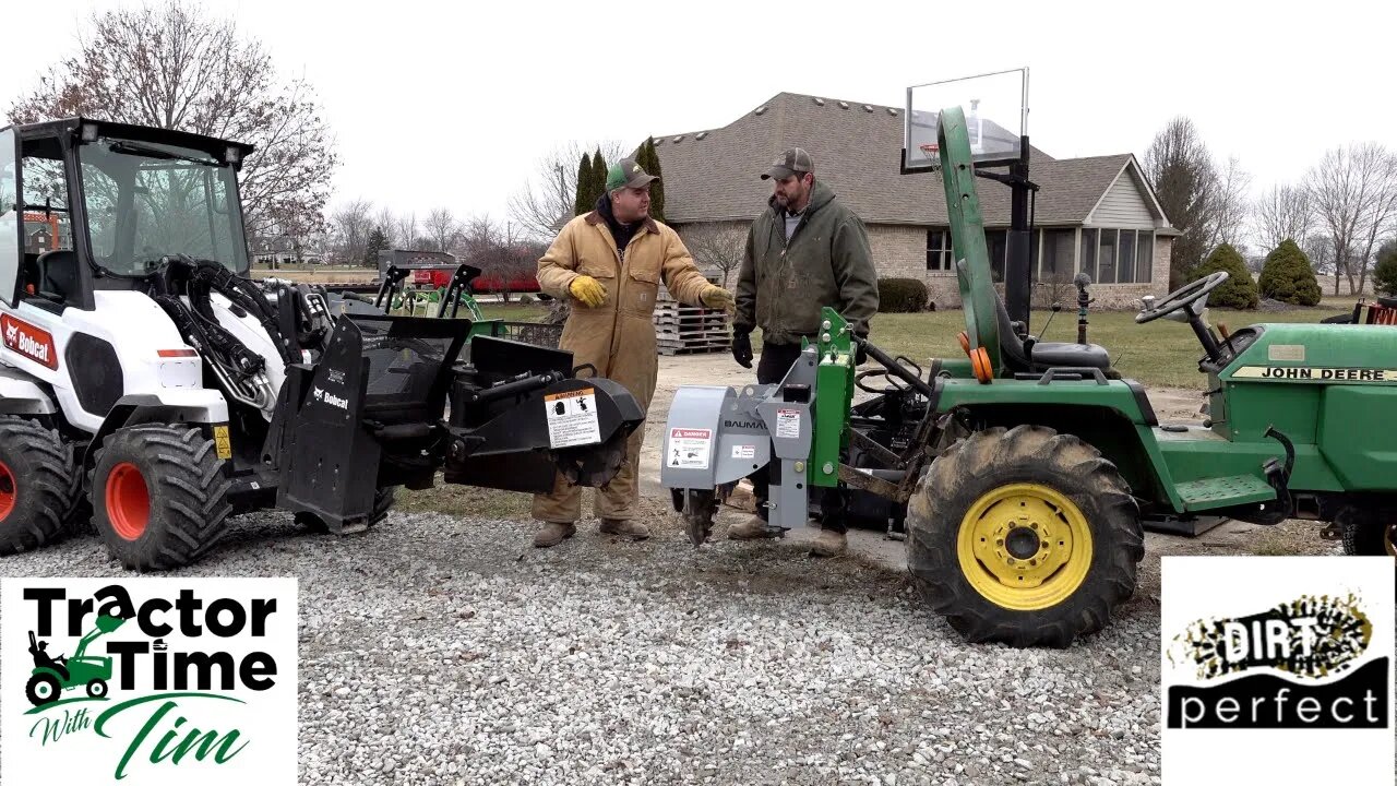 Does Dirt Perfect Approve? Grinding with the Deere 855 & Bobcat L28!