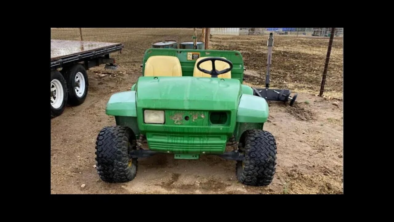 I bought a sad John Deere Gator 6x4, let’s fix it up part 1