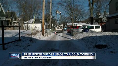 Thousands without power in the cold leaves some scrambling