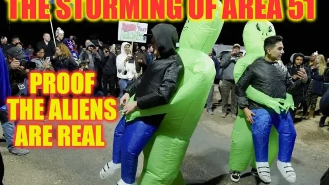 👽 The storming of AREA 51 went well 👽