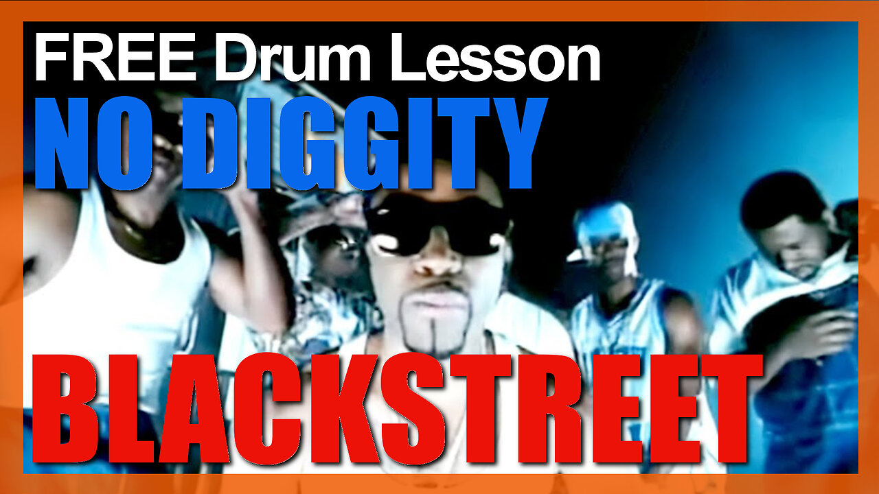 ★ No Diggity (Blackstreet) ★ FREE Video Drum Lesson | How To Play SONG (Chris Laws)