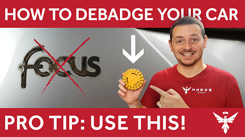 EASY: How To Remove a Badge or Car Emblem From Your Car