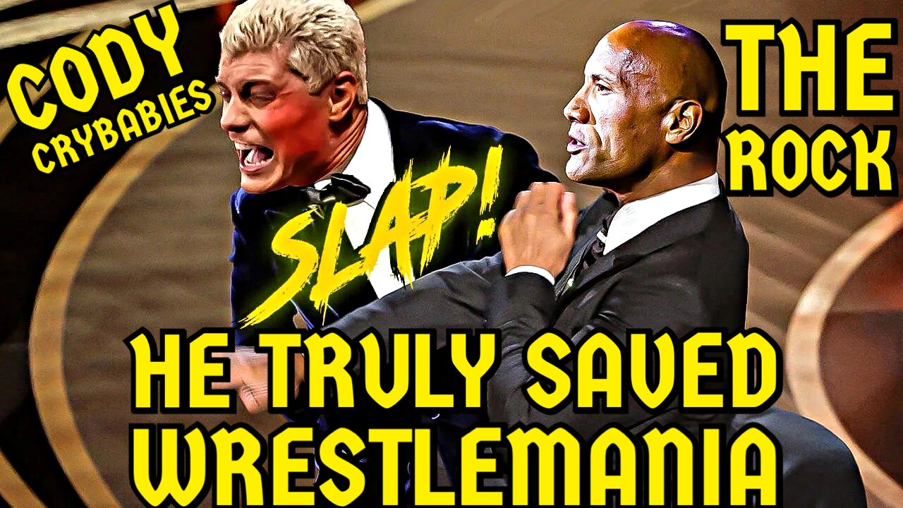 THE ROCK SAVED WRESTLEMANIA