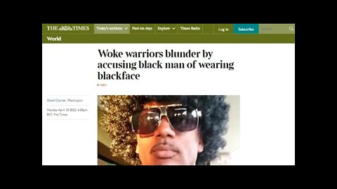 Woke Activists Accuse Black Man Of Wearing Blackface
