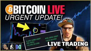 Urgent BTC Update | LIVE Trading & Analysis