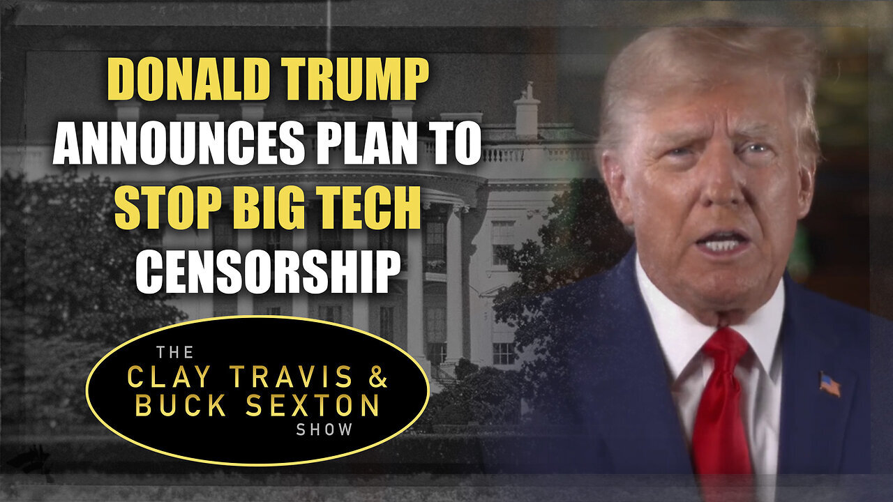 Watch Donald Trump Announces Plan To Stop Big Tech Censorship