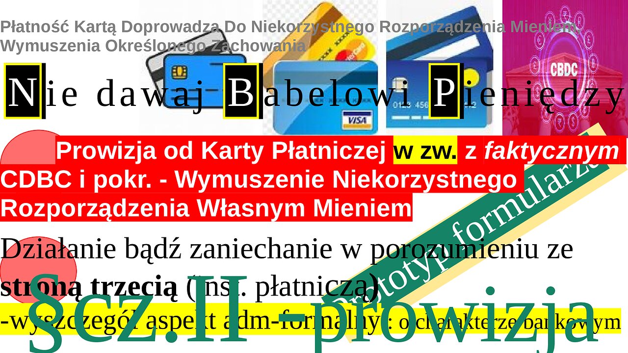 Płatność Kartą Doprowadza Do Niekorzystnego Rozporządzenia Mieniem Wymuszenia Określonego Zachowania