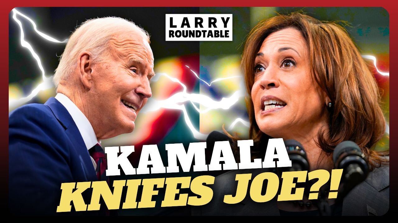 Kamala Harris KNIFES JOE: Declares Him 'VICE PRESIDENT' While He Babbles Incoherently!