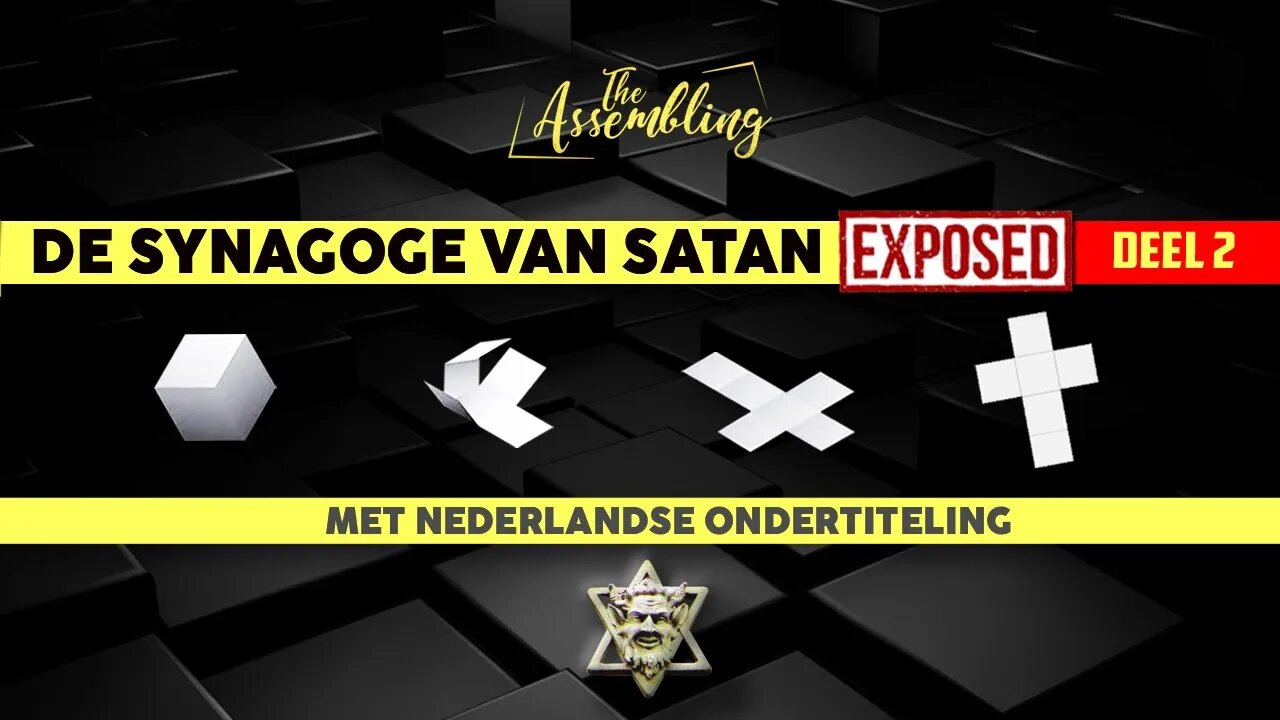 👺DE SYNAGOGE VAN SATAN EXPOSED 🔯 - DEEL 2 [ Met Nederlandse Ondertiteling ]