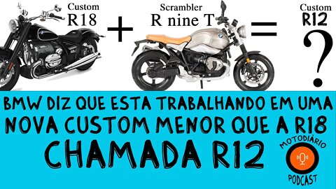 NOVA BMW CUSTOM R12 poderia ser a substituta da família STREET no Brasil?