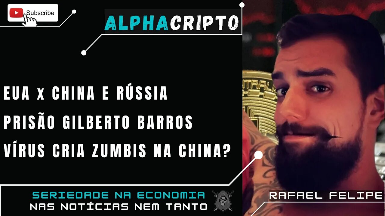 ATA DO FOMC - CHINA ENVIA TROPAS PARA A RÚSSIA - ZUMBIS NA CHINA? GILBERTO BARROS PRESO - 17/08/2022