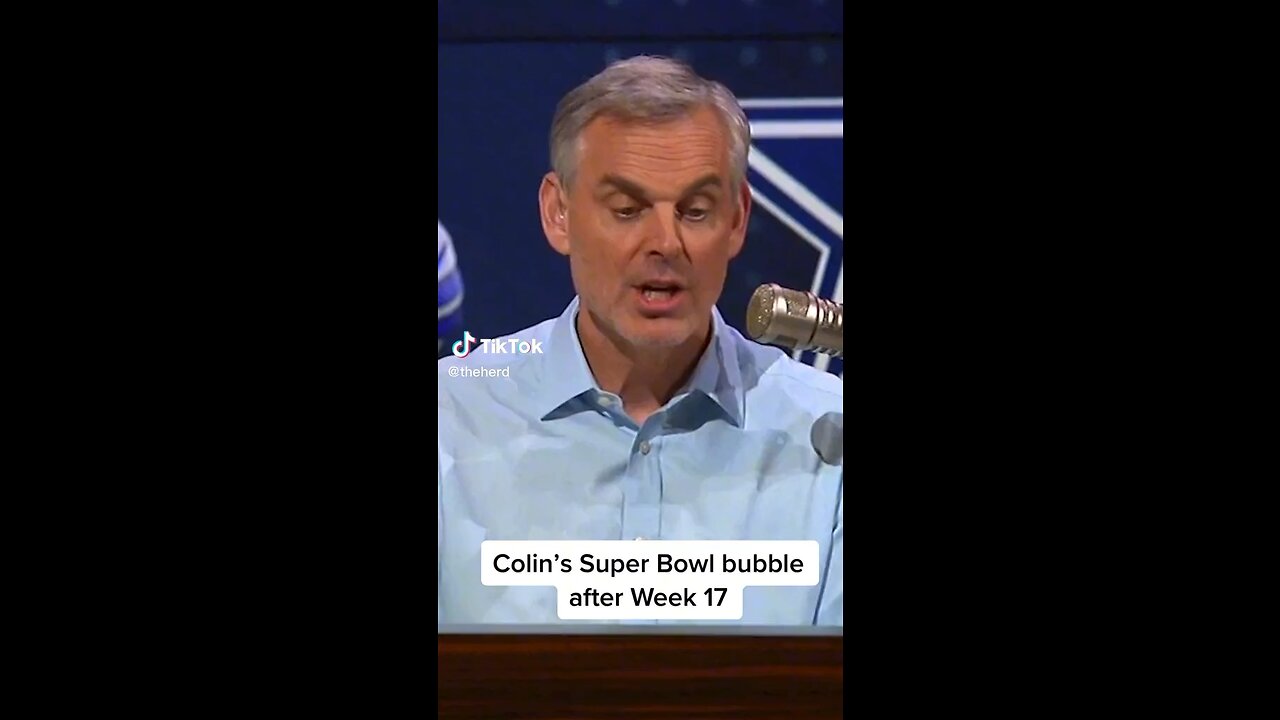 Colin’s Super Bowl bubble after week 17