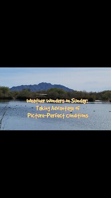 Weather Wonders on Sunday