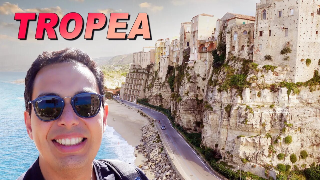 Tropea! Sem dúvidas uma das praias mais bonitas do Sul da Itália.