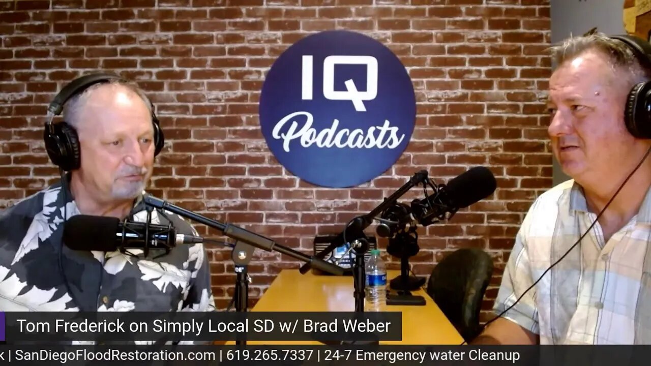 Tom Frederick LIVE on Simply Local San Diego with Brad Weber