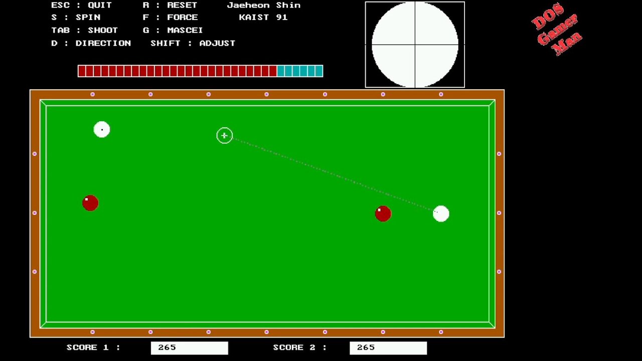 Sequential Dos Game Show: 22. 3D Billiards