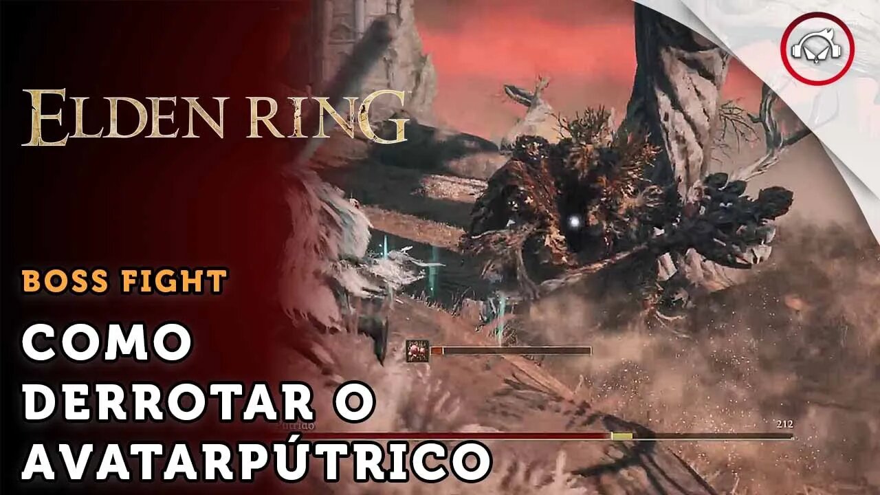 Elden Ring, Boss Fight, Como derrotar o Boss Avatar Pútrico | super dica PT-BR