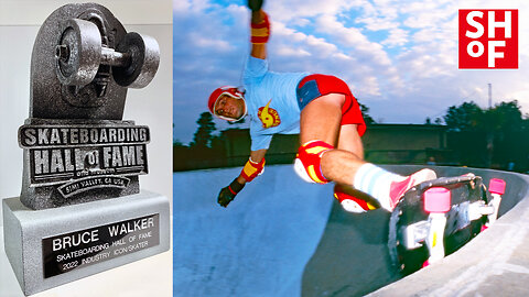 SKATEBOARDING HALL OF FAME, 2022 Skater / Icon Inductee: BRUCE WALKER.