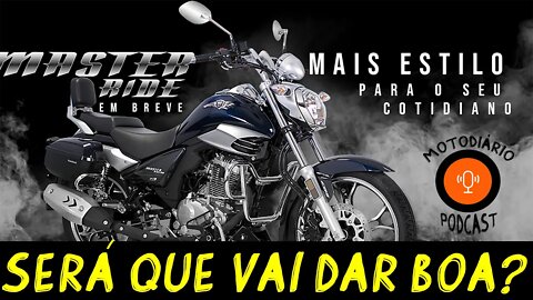 Nova TR 150 Master Ride: Motos Custom de 150cc podem salvar o movimento custom
