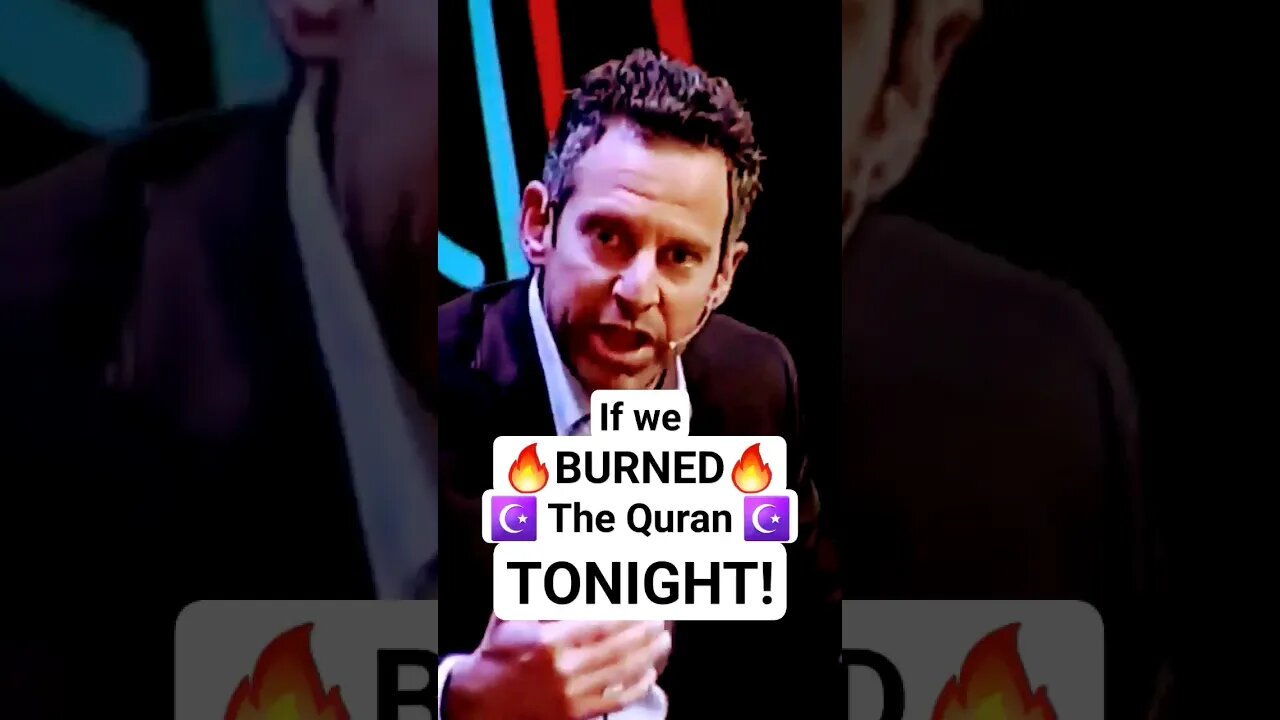 RELIGIOUS BOOK BURNINGS 😳🔥#bible #quran #samharris #jordanpeterson #religion #atheism #atheist #god