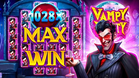 HE JUST HIT THE WORLD'S FIRST MAX WIN ON VAMPY PARTY!