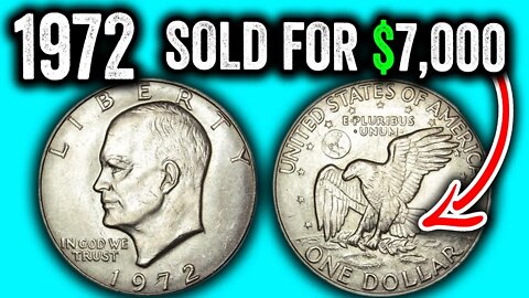 1972 IKE DOLLAR COINS WORTH MONEY - EISENHOWER DOLLAR HOW MUCH IS IT WORTH??