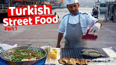 Eating Turkish Street Food in Istanbul 😍