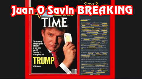 Juan O Savin Breaking News 3/26/2023..