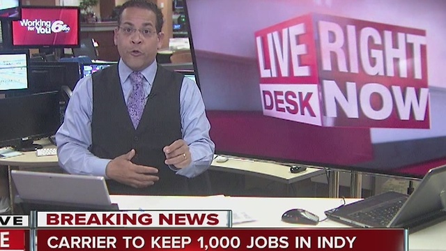 More details on the 1,000 Carrier jobs staying in Indy