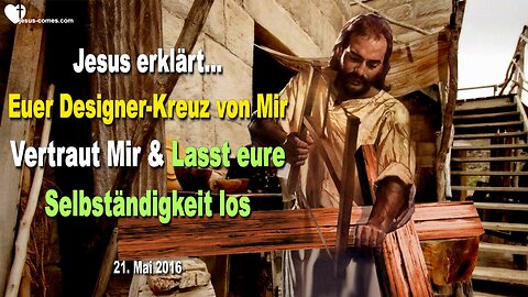 21.05.2016 ❤️ Euer Designer Kreuz von Mir… Vertraut Mir und lasst eure Selbständigkeit los