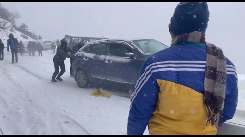Almost Fell off the Snow mountain at Sela pass!