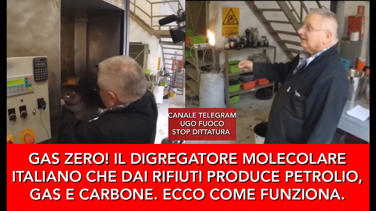 GAS ZERO! IL PERIDISTILGASOGENO, LA MACCHINA CHE TRASFORMA IN RIFIUTI IN 'ORO'.