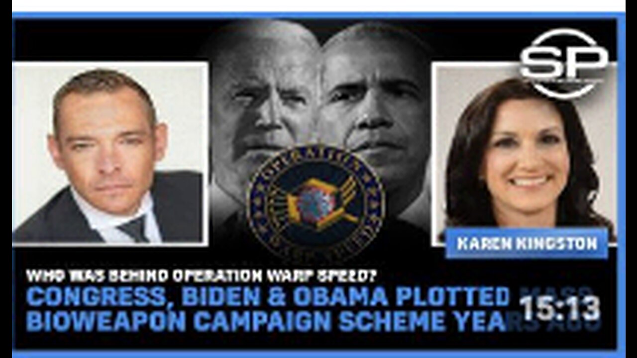 Who Was Behind Operation Warp Speed? Congress, Biden & Obama Plotted Mass Bioweapon Scheme Years Ago