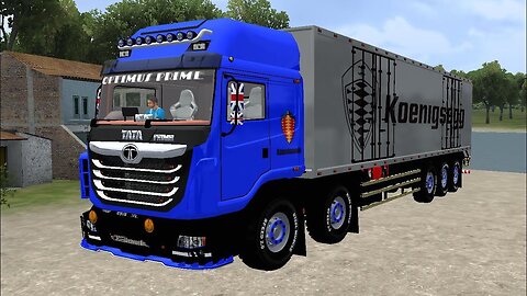 Car🚗 Transport Truck🚛 |TATA Prima Container Truck Mod |Bus Simulator Indonesia |Truck Mod for BUSSID