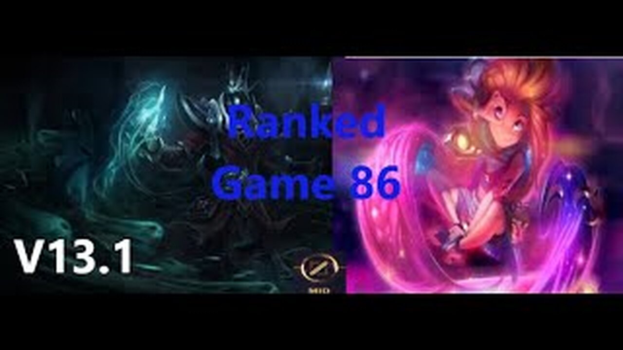 Ranked Game 86 Karthus Vs Zoe Mid League Of Legends V13.1