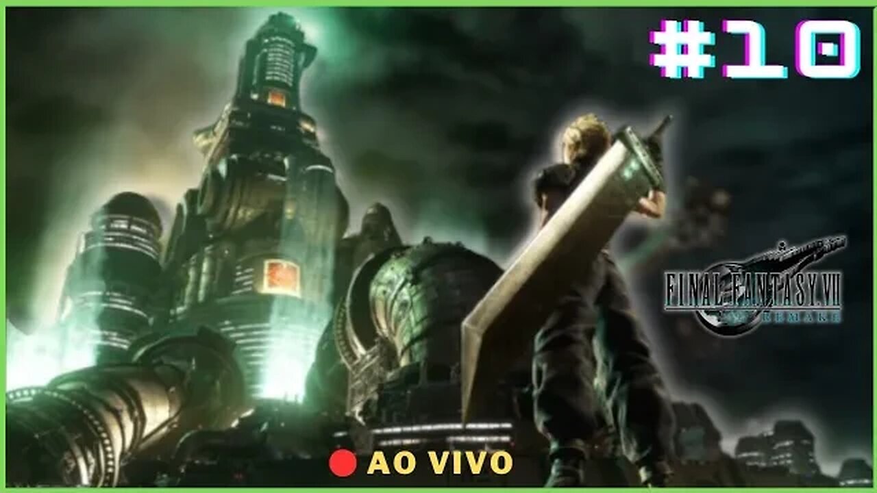 🔴 Final Fantasy 7 Remake | Jogando Pela Primeira Vez